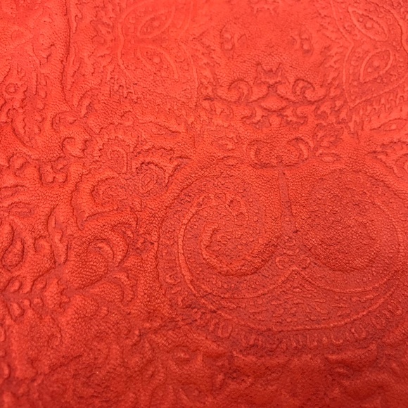 LUCKY BRAND Leather Paisley Crossbody Bag EUC - Picture 4 of 7